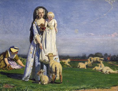 Los bonitos corderitos, 1852 de Ford Madox Brown